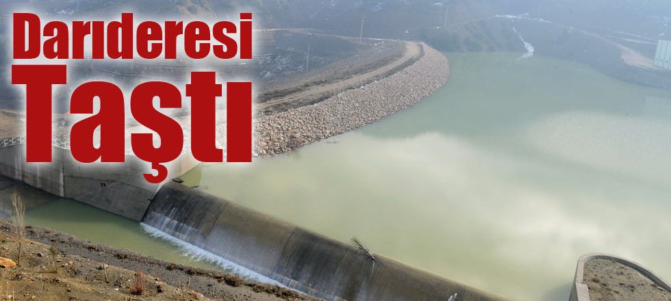 Darıderesi Taştı
