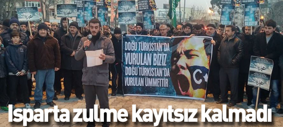 Isparta Zulme Sessiz Kalmadı