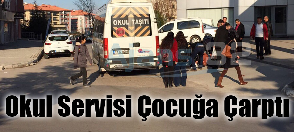 Okul Servisi Çocuğa Çarptı