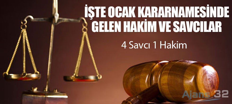 İşte Isparta'nın Yeni Hakim ve Savcıları
