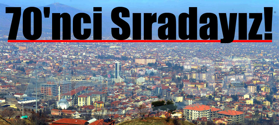 70'nci Sıradayız!