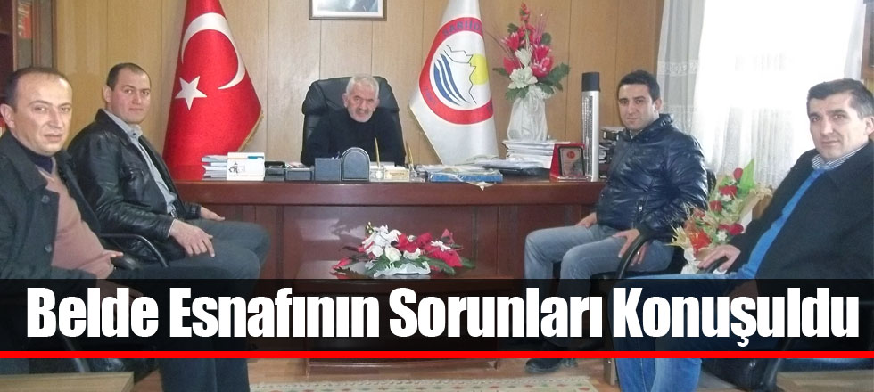 Belde Esnafının Sorunları Konuşuldu