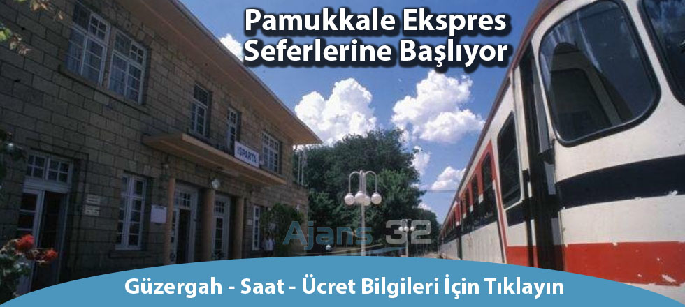 Ve Pamukkale Ekspresi Seferine Başlıyor / İşte Detaylar
