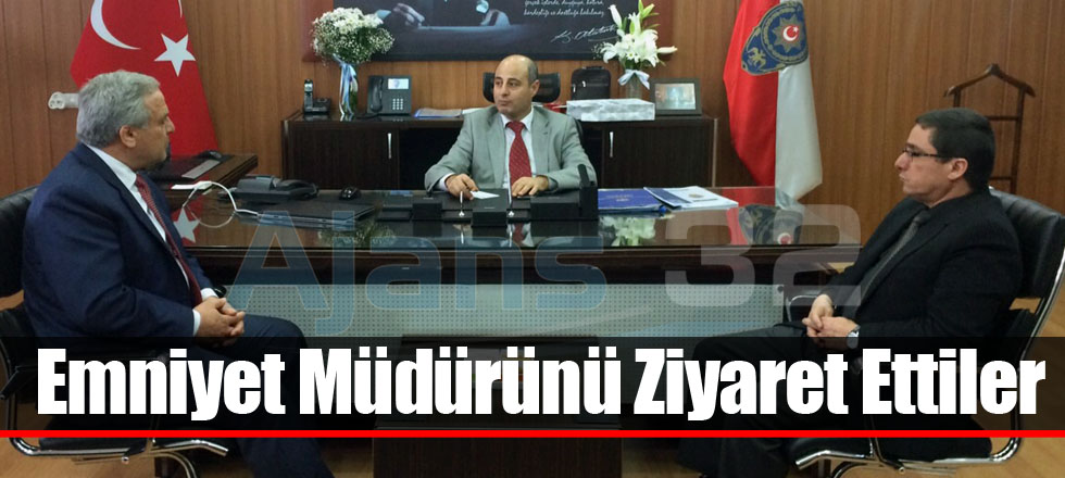 Halk Otobüsleri Kooperatifinden Emniyet Müdürüne Ziyaret