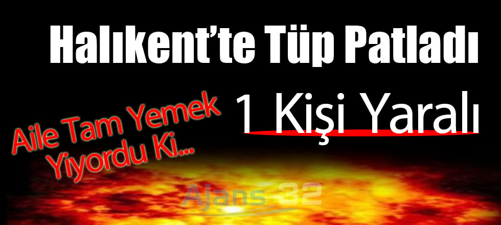 4 Katlı Bianda Tüp Patladı / 1 Kişi Yaralı