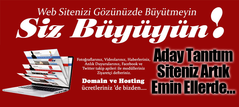 Aday Tanıtım Siteniz Artık Emin Ellerde…