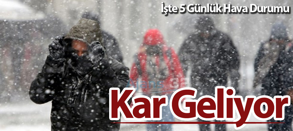 Kar Geliyor