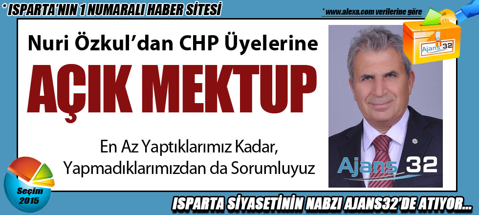 Nuri Özkul'dan Mektup Var