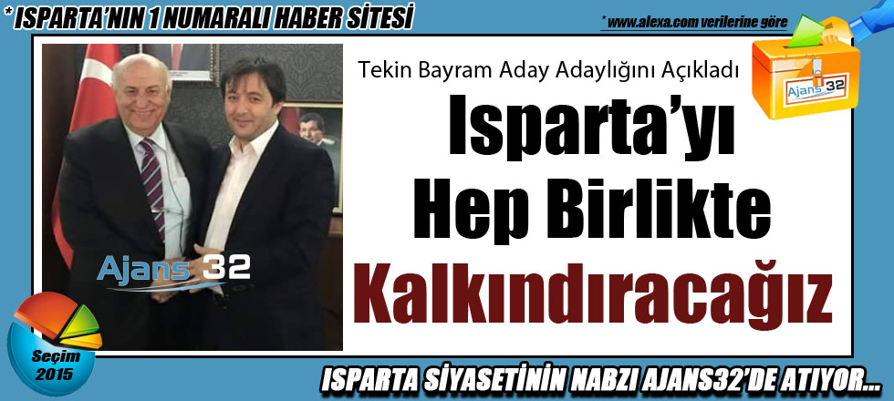 Tekin Bayram Aday Adaylığını Açıkladı