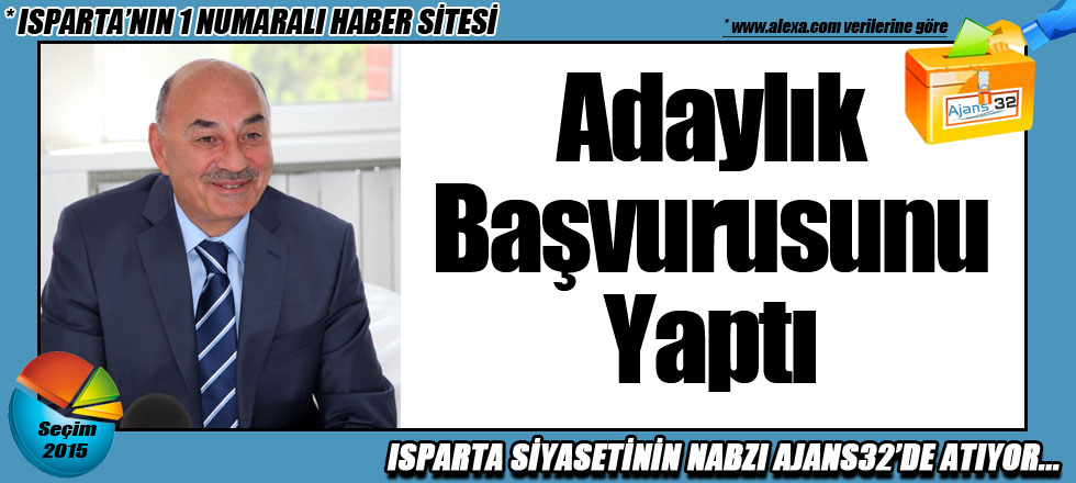 Aybatılı Adaylık Başvurusunu Yaptı