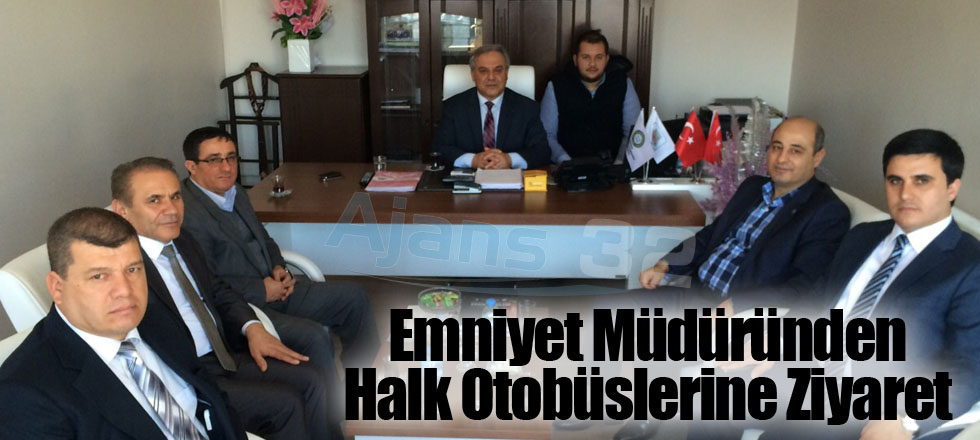 Emniyet Müdüründen Halk Otobüslerine Ziyaret