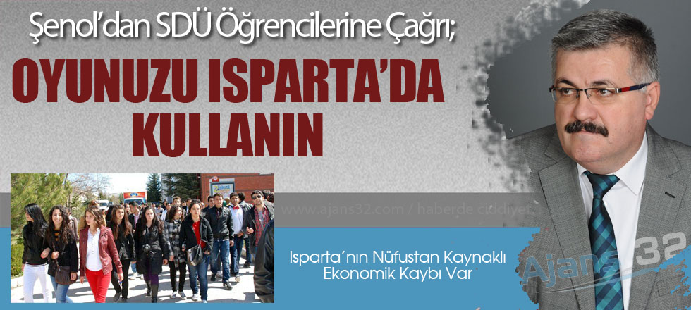 Oyunuzu Isparta'da Kullanın