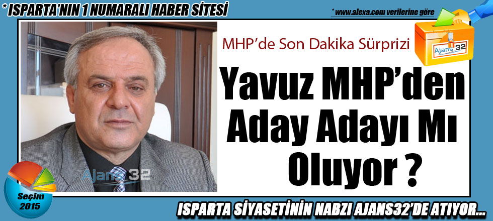 MHP'den Son Dakika Sürprizi!