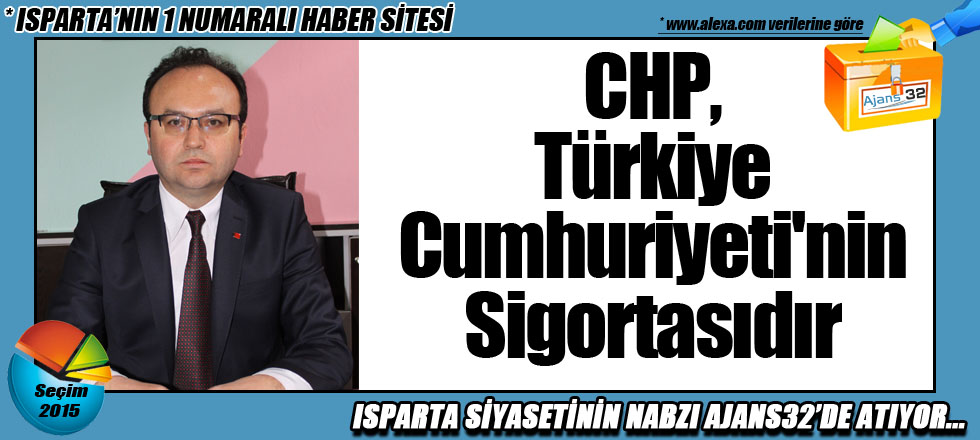 CHP, Türkiye Cumhuriyeti'nin Sigortasıdır