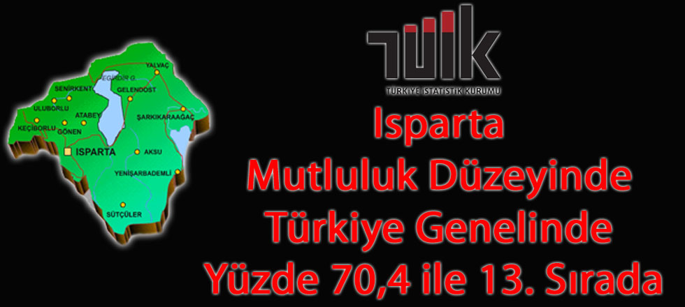 Mutluluk Düzeyinde Mutluluk Düzeyinde 13. Sırayadayız...
