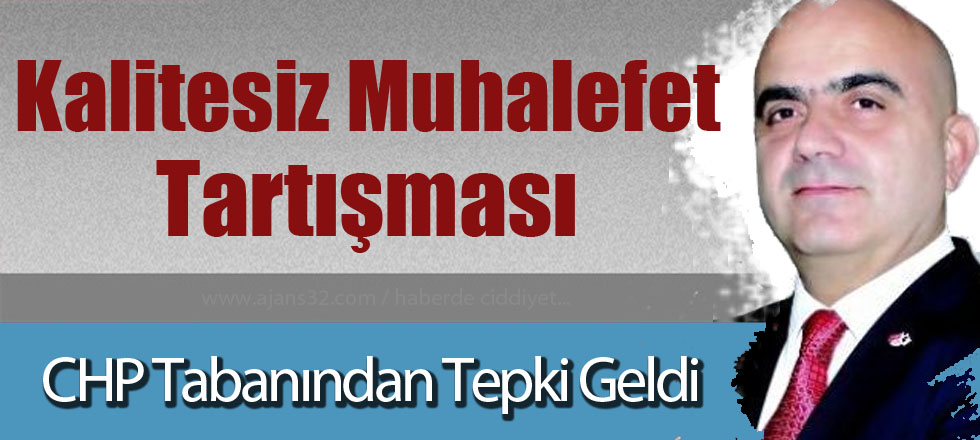 Kalitesiz Muhalefet Tartışması