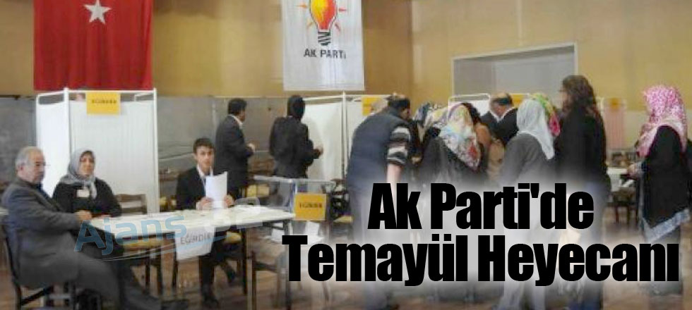 Ak Parti'de Temayül Heyecanı