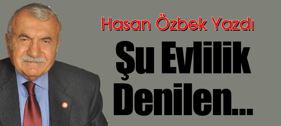 Şu Evlilik Denilen…