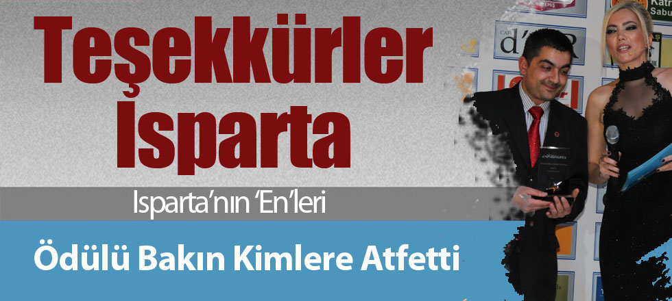 Teşekkürler Isparta