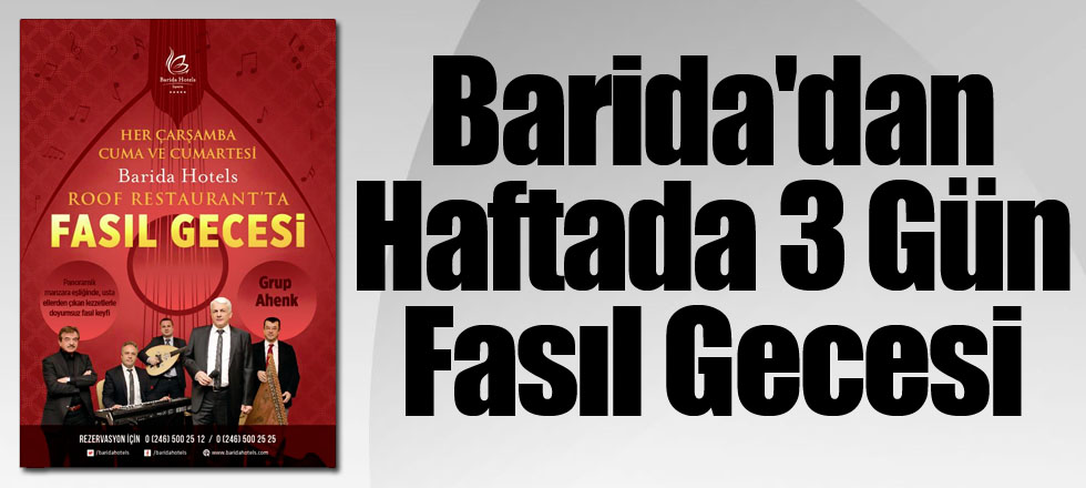 Barida'dan Fasıl Gecesi