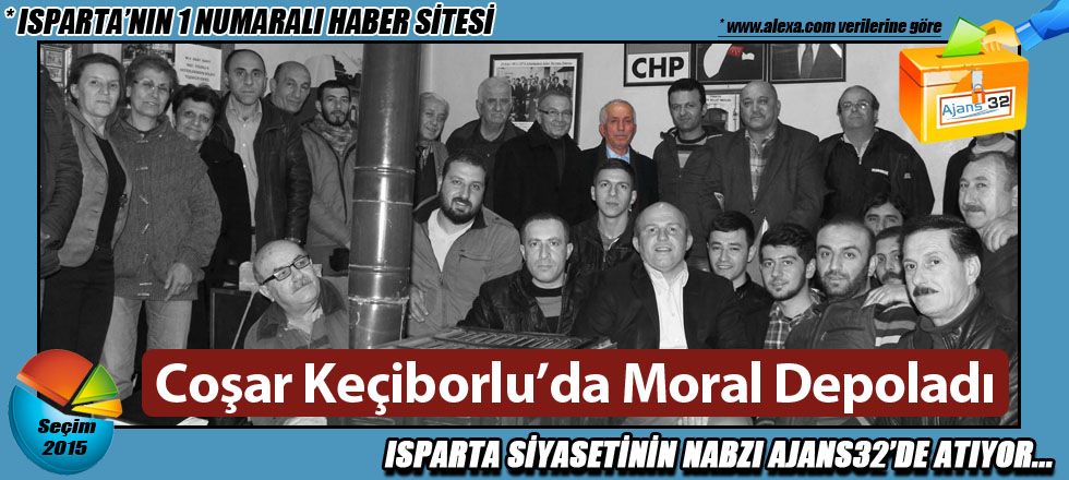 Coşar Keçiborlu'da Moral Depoladı