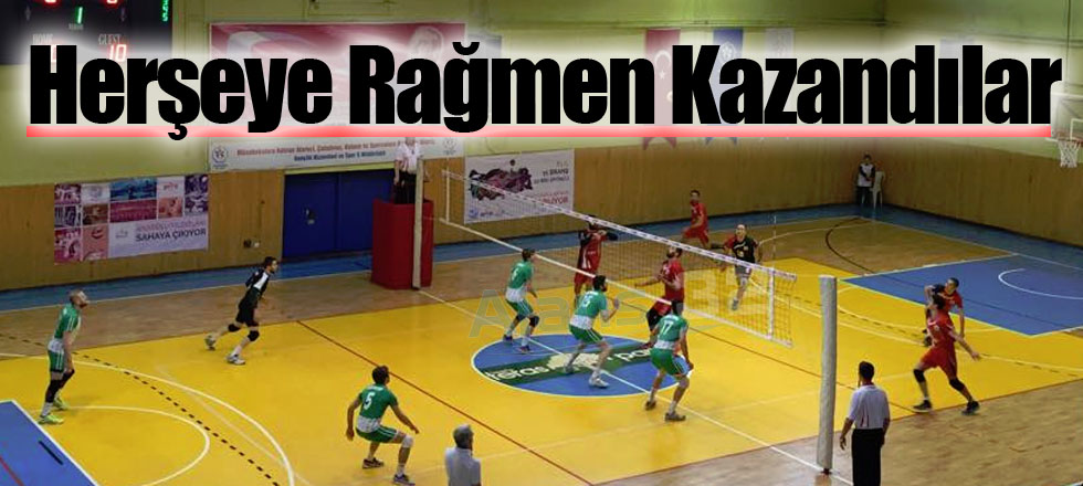 Isparta Sportif Herşeye Rağmen Kazandı