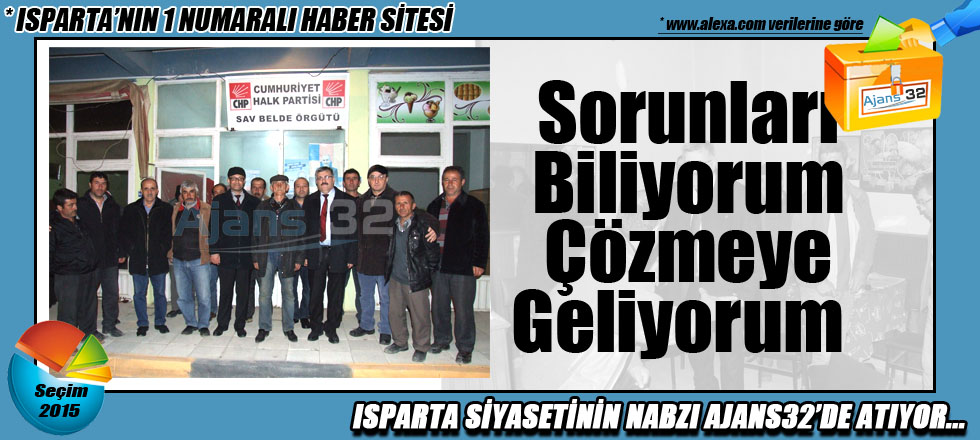 Şenol; Sorunları Biliyorum, Çözmeye Geliyorum