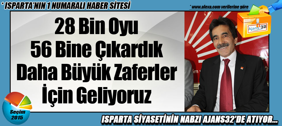 Daha Büyük Zaferler İçin Geliyoruz