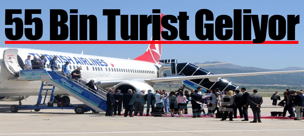 55 Bin Turist Geliyor