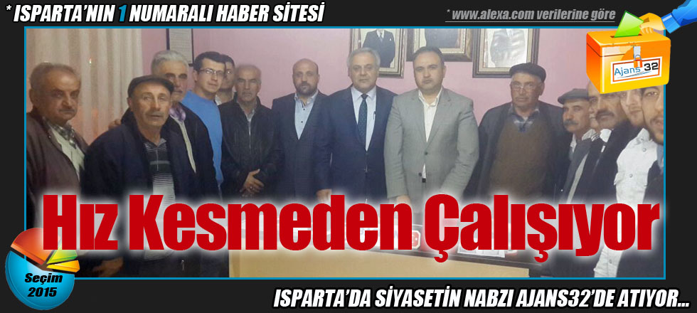 Hız Kesmeden Çalışıyor