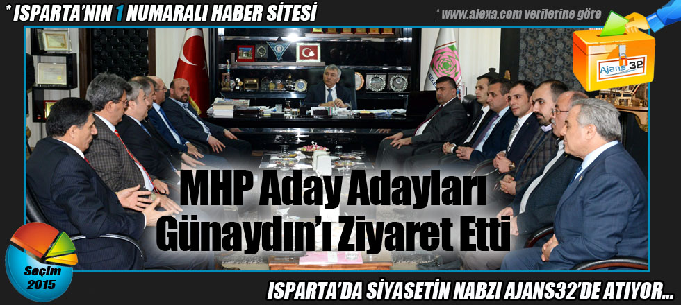 MHP Aday Adayları Günaydın’ı Ziyaret Etti