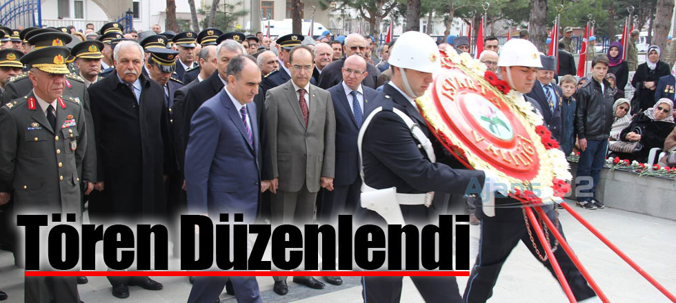 Çanakkale Zaferi İçin Tören Düzenlendi