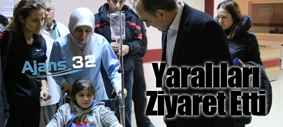 Vali Özkan Yaralıları Ziyaret Etti