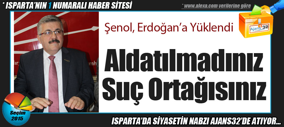 Aldatılmadınız Suç Ortağısınız