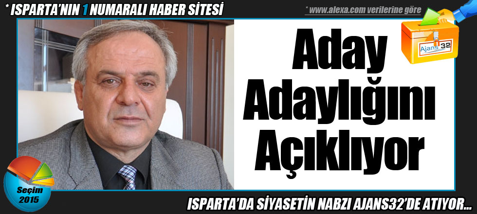 Aday Adaylığını Açıklıyor