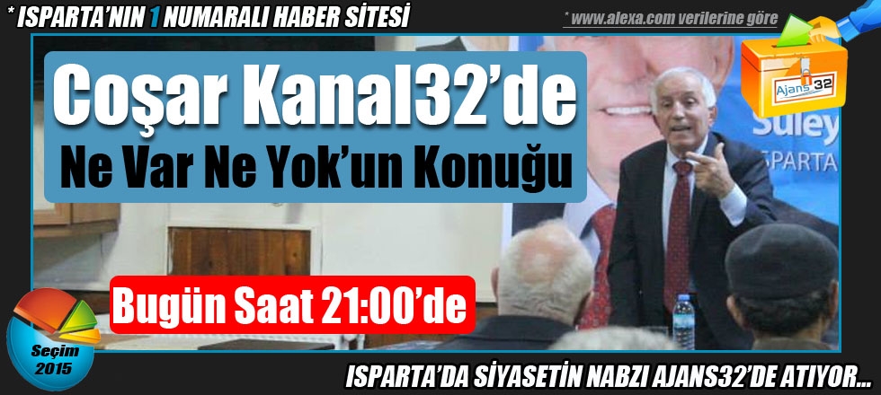 Coşar Kanal32'de