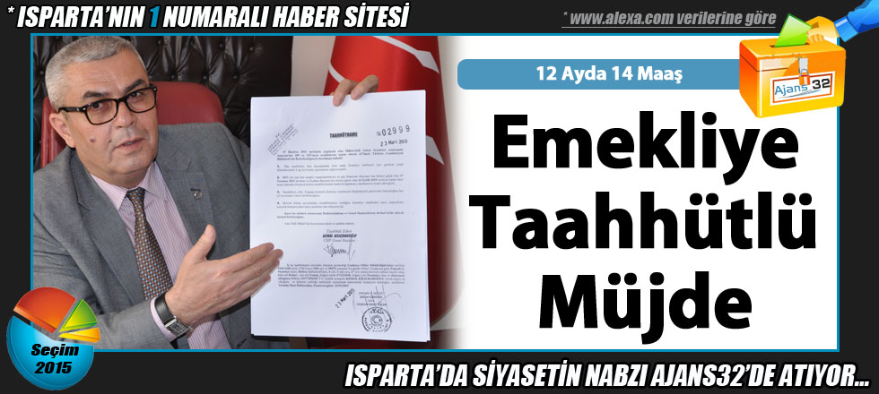 Emekliye Taahhütlü Müjde