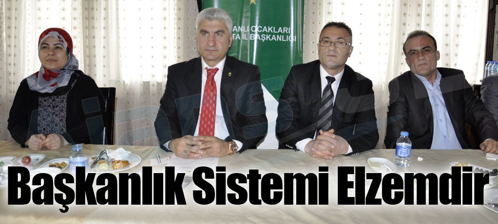 Başkanlık Sistemi Elzemdir