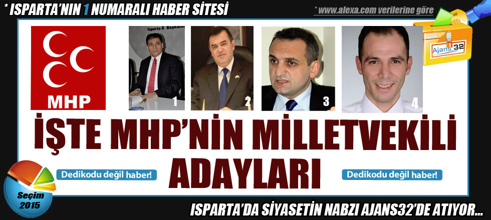 İşte MHP Milletvekili Adayları