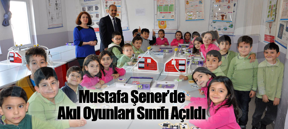 Mustafa Şener’de Akıl Oyunları Sınıfı Açıldı