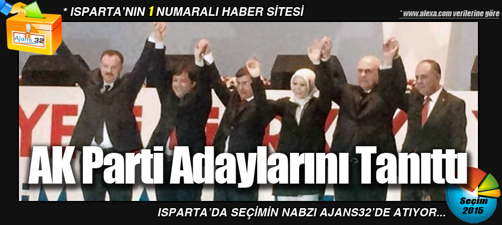 AK Parti Adaylarını Tanıttı