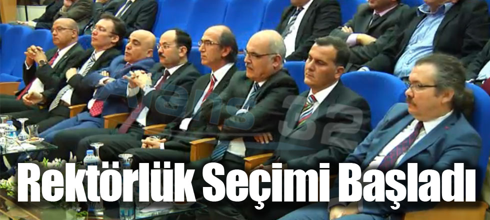 Rektörlük Seçimi Başladı