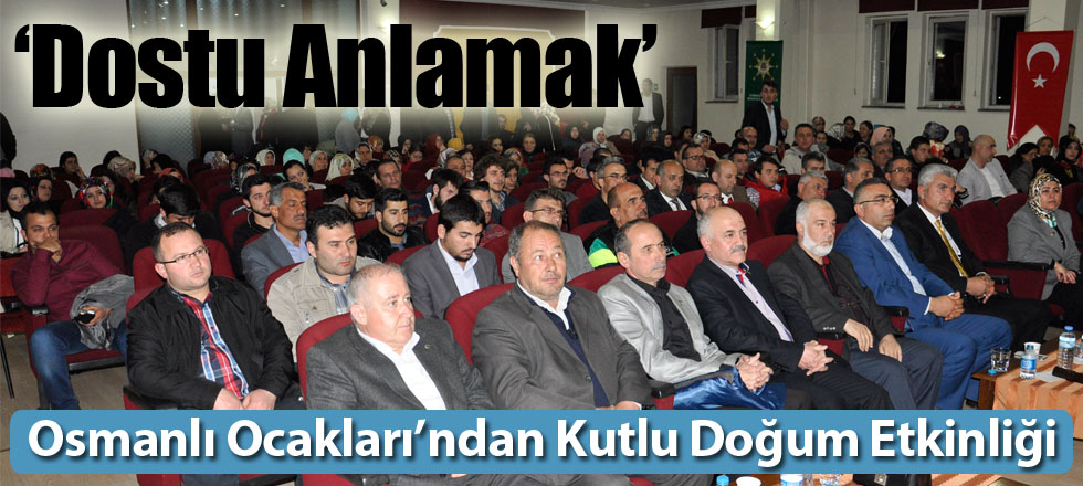 Osmanlı Ocakları'ndan Kutlu Doğum Etkinliği