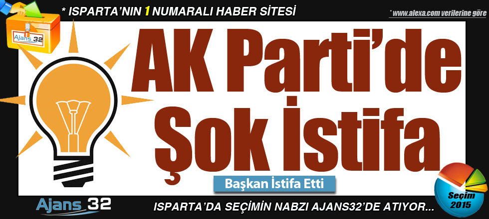 AK Parti'de Şok İstifa... Başkan Görevi Bıraktı!