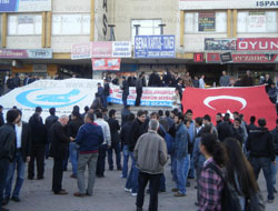 Ülkü Ocaklarından Milli Eğitimi Protesto