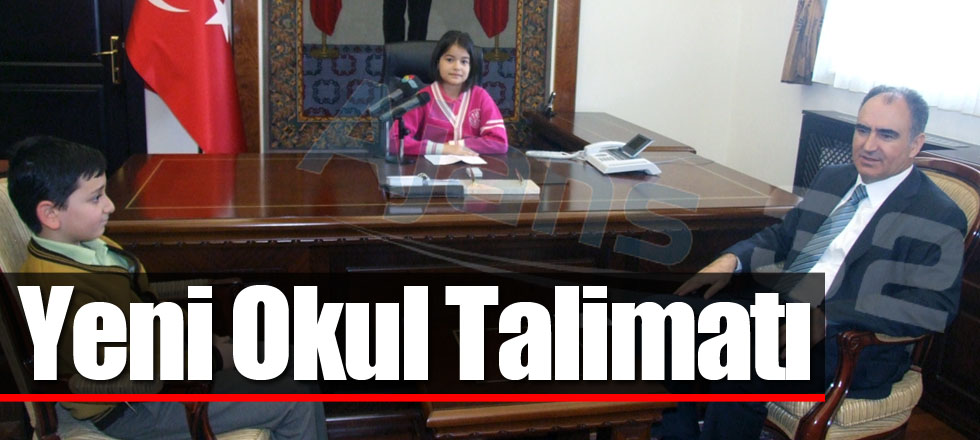 Minik Validen Yeni Okul Talimatı