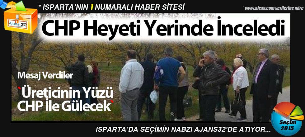 CHP Heyet Yerinde İnceledi