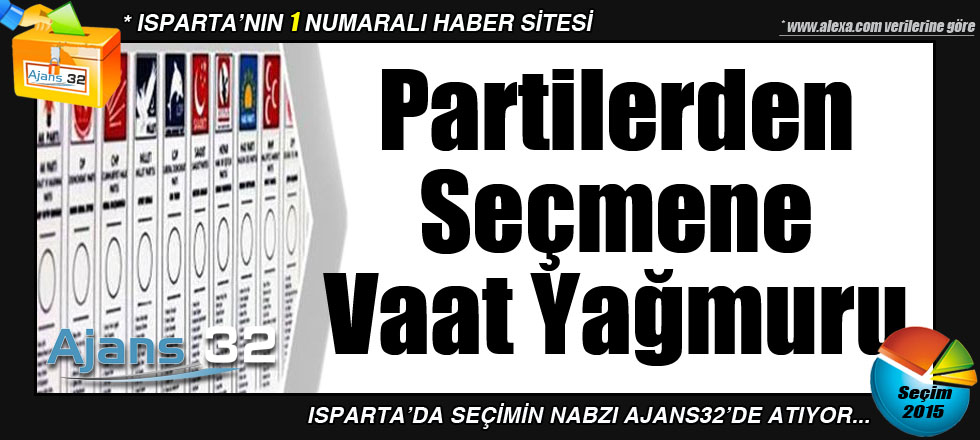 Partilerden Seçmene Vaat Yağmuru