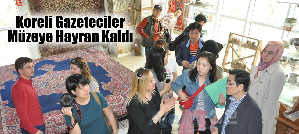 Koreli Gazeteciler Müzeye Hayran Kaldı