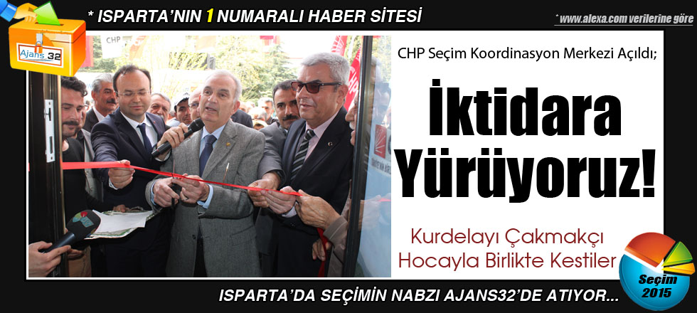 CHP Seçim Koordinasyon Merkezi Açıldı